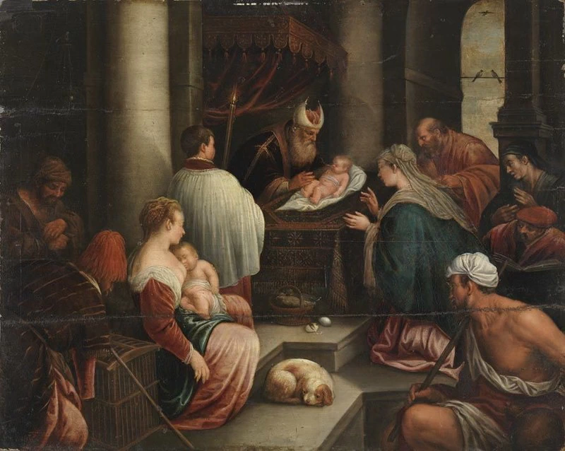 72-Presentazione al tempio-seguaci-Bavarian State Painting Collections